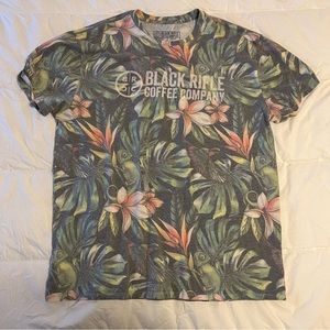 Black Rifle Coffee Company Floral Shirt